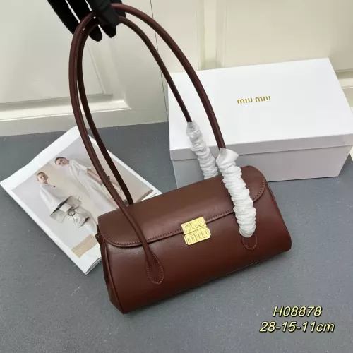 Cheap MIU MIU AAA Quality Shoulder Bags For Women #1271502 Replica Wholesale [$105.00 USD] [ITEM#1271502] on Replica MIU MIU AAA Quality Shoulder Bags