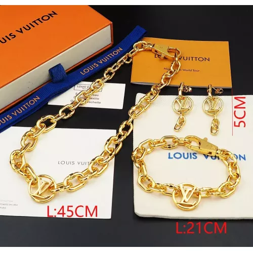 Cheap Louis Vuitton LV Jewelry Set #1271514 Replica Wholesale [$82.00 USD] [ITEM#1271514] on Replica Louis Vuitton LV Jewelry Set