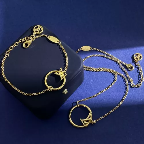 Cheap Louis Vuitton LV Jewelry Set #1271533 Replica Wholesale [$48.00 USD] [ITEM#1271533] on Replica Louis Vuitton LV Jewelry Set