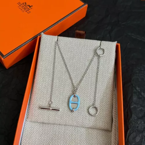 Cheap Hermes Necklaces #1271706 Replica Wholesale [$45.00 USD] [ITEM#1271706] on Replica Hermes Necklaces