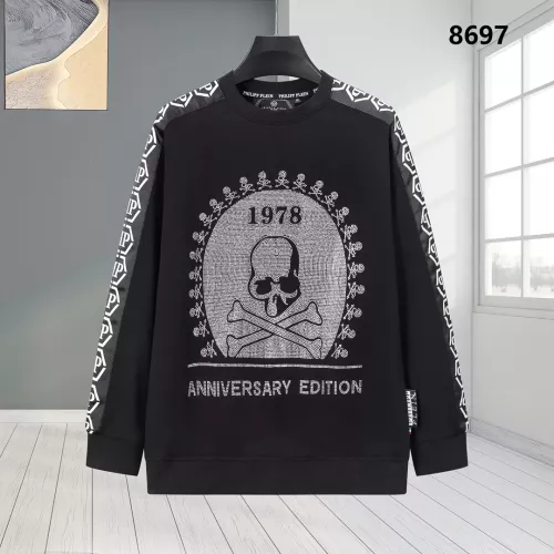 Cheap Philipp Plein PP Hoodies Long Sleeved For Men #1271741 Replica Wholesale [$45.00 USD] [ITEM#1271741] on Replica Philipp Plein PP Hoodies