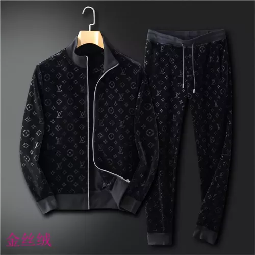 Cheap Louis Vuitton LV Tracksuits Long Sleeved For Men #1271773 Replica Wholesale [$80.00 USD] [ITEM#1271773] on Replica Louis Vuitton LV Tracksuits