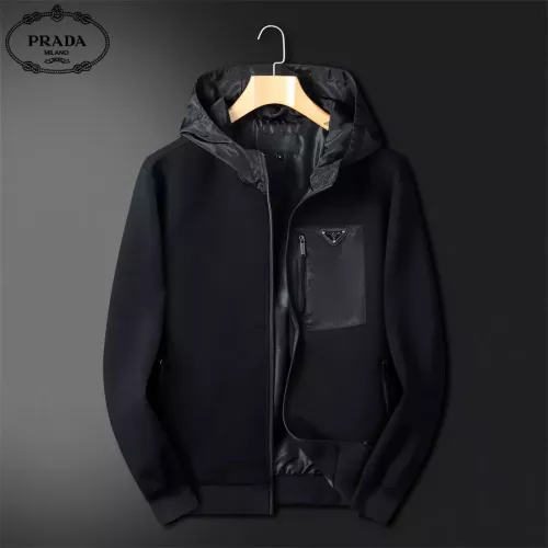 Prada Jackets Long Sleeved For Men #1271781