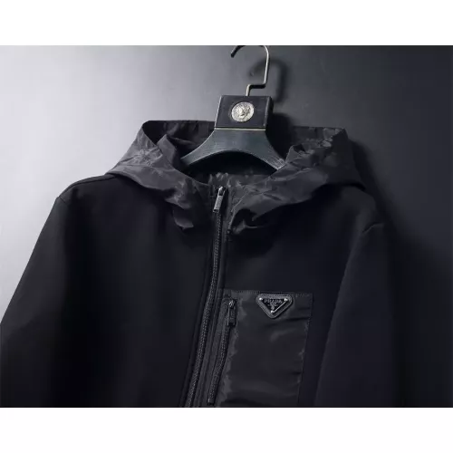 Cheap Prada Jackets Long Sleeved For Men #1271781 Replica Wholesale [$92.00 USD] [ITEM#1271781] on Replica Prada Jackets