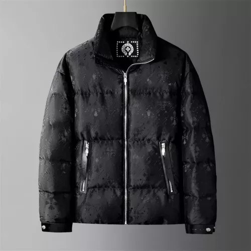 Cheap Chrome Hearts Down Feather Coat Long Sleeved For Men #1271793 Replica Wholesale [$128.00 USD] [ITEM#1271793] on Replica Chrome Hearts Down Feather Coat