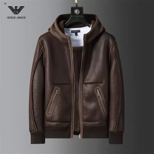 Cheap Armani Jackets Long Sleeved For Men #1271803 Replica Wholesale [$128.00 USD] [ITEM#1271803] on Replica Armani Jackets