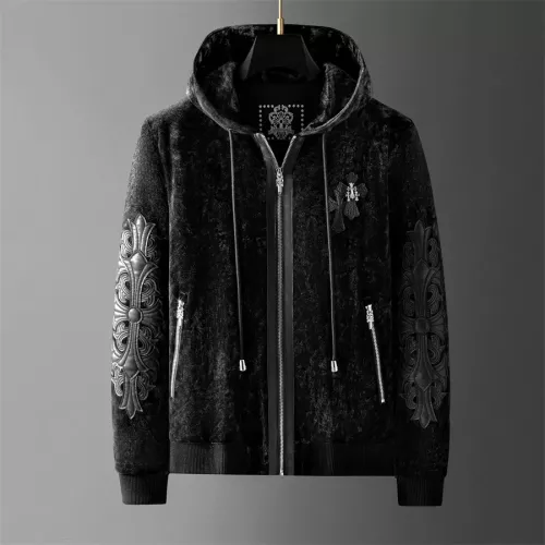 Cheap Chrome Hearts Jackets Long Sleeved For Men #1271804 Replica Wholesale [$92.00 USD] [ITEM#1271804] on Replica Chrome Hearts Jackets