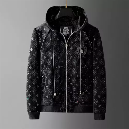 Cheap Chrome Hearts Jackets Long Sleeved For Men #1271805 Replica Wholesale [$92.00 USD] [ITEM#1271805] on Replica Chrome Hearts Jackets