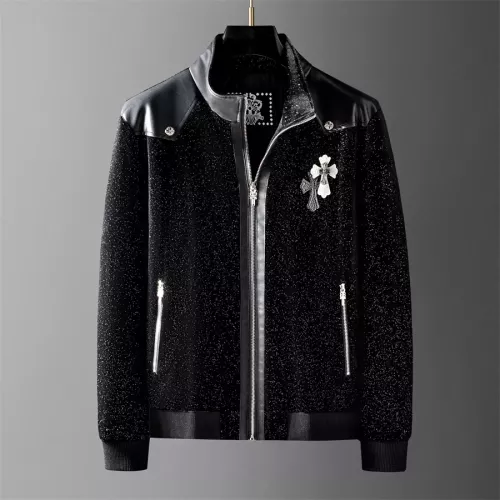 Cheap Chrome Hearts Jackets Long Sleeved For Men #1271810 Replica Wholesale [$92.00 USD] [ITEM#1271810] on Replica Chrome Hearts Jackets