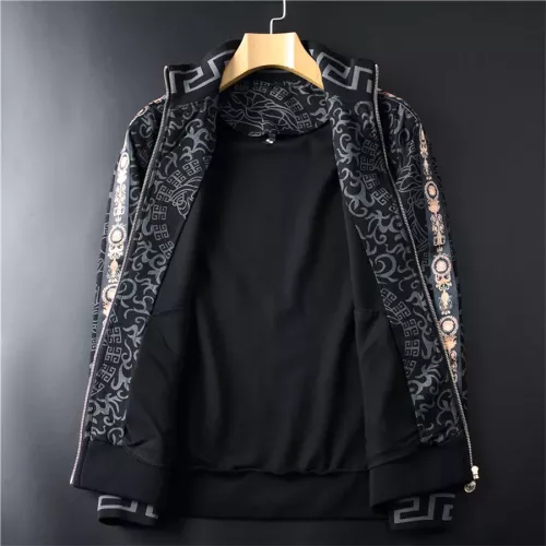 Cheap Versace Tracksuits Long Sleeved For Men #1271822 Replica Wholesale [$92.00 USD] [ITEM#1271822] on Replica Versace Tracksuits