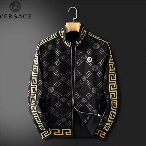 Cheap Versace Tracksuits Long Sleeved For Men #1271825 Replica Wholesale [$92.00 USD] [ITEM#1271825] on Replica Versace Tracksuits