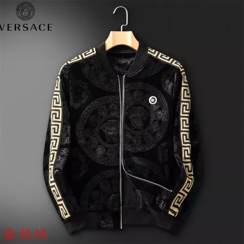 Cheap Versace Tracksuits Long Sleeved For Men #1271827 Replica Wholesale [$92.00 USD] [ITEM#1271827] on Replica Versace Tracksuits