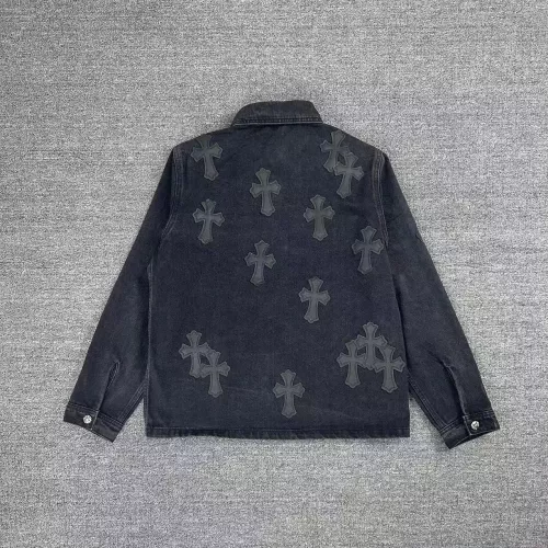 Cheap Chrome Hearts Jackets Long Sleeved For Unisex #1271840 Replica Wholesale [$56.00 USD] [ITEM#1271840] on Replica Chrome Hearts Jackets