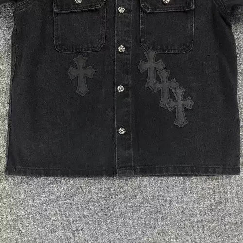 Cheap Chrome Hearts Jackets Long Sleeved For Unisex #1271840 Replica Wholesale [$56.00 USD] [ITEM#1271840] on Replica Chrome Hearts Jackets