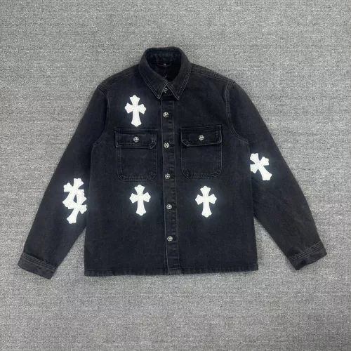 Cheap Chrome Hearts Jackets Long Sleeved For Unisex #1271841 Replica Wholesale [$56.00 USD] [ITEM#1271841] on Replica Chrome Hearts Jackets