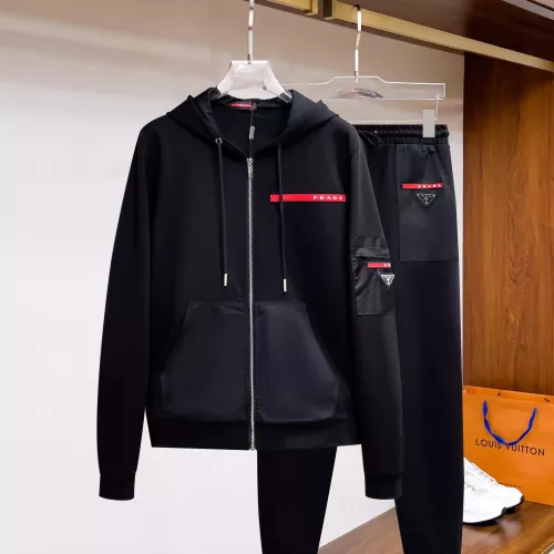 Cheap Prada Tracksuits Long Sleeved For Men #1271856 Replica Wholesale [$85.00 USD] [ITEM#1271856] on Replica Prada Tracksuits