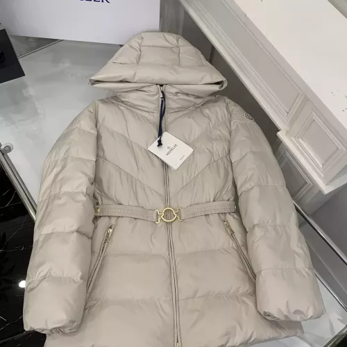 Cheap Moncler Down Feather Coat Long Sleeved For Women #1271873 Replica Wholesale [$172.00 USD] [ITEM#1271873] on Replica Moncler Down Feather Coat