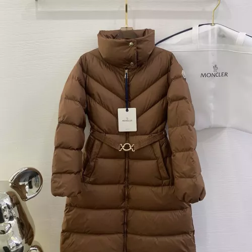 Cheap Moncler Down Feather Coat Long Sleeved For Women #1271875 Replica Wholesale [$225.00 USD] [ITEM#1271875] on Replica Moncler Down Feather Coat