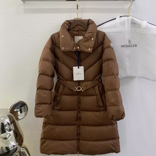 Cheap Moncler Down Feather Coat Long Sleeved For Women #1271875 Replica Wholesale [$225.00 USD] [ITEM#1271875] on Replica Moncler Down Feather Coat