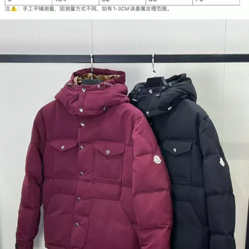 Cheap Moncler Down Feather Coat Long Sleeved For Men #1271884 Replica Wholesale [$170.00 USD] [ITEM#1271884] on Replica Moncler Down Feather Coat