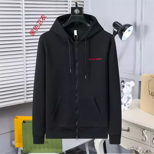 Cheap Prada Hoodies Long Sleeved For Men #1271938 Replica Wholesale [$52.00 USD] [ITEM#1271938] on Replica Prada Hoodies