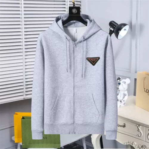 Cheap Prada Hoodies Long Sleeved For Men #1271967 Replica Wholesale [$52.00 USD] [ITEM#1271967] on Replica Prada Hoodies