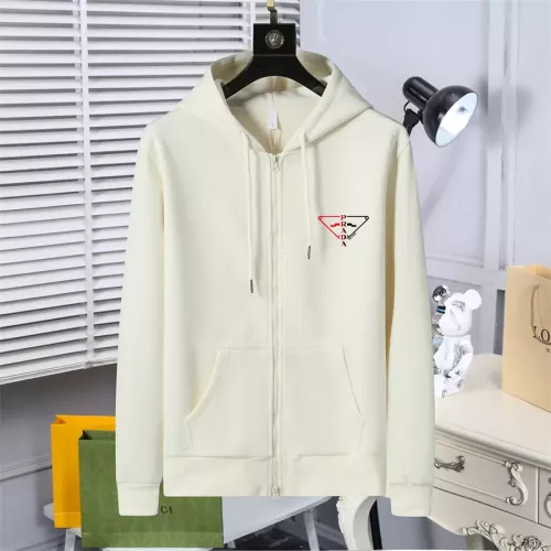 Cheap Prada Hoodies Long Sleeved For Men #1271997 Replica Wholesale [$52.00 USD] [ITEM#1271997] on Replica Prada Hoodies