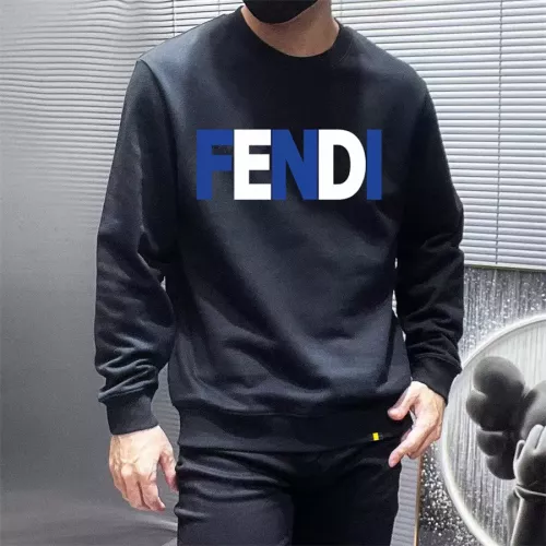 Cheap Fendi Hoodies Long Sleeved For Men #1272089 Replica Wholesale [$48.00 USD] [ITEM#1272089] on Replica Fendi Hoodies