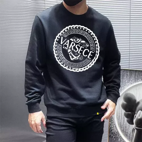 Cheap Versace Hoodies Long Sleeved For Men #1272098 Replica Wholesale [$48.00 USD] [ITEM#1272098] on Replica Versace Hoodies