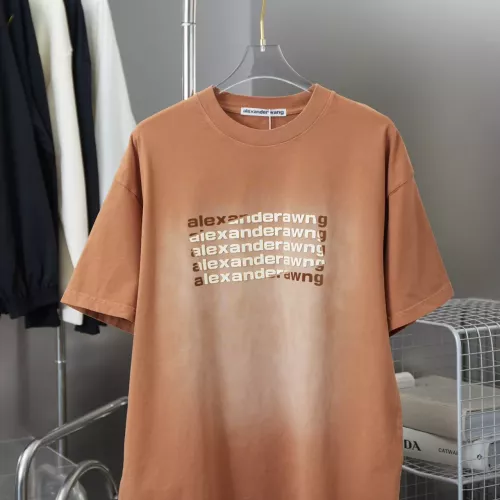 Cheap Alexander Wang T-Shirts Short Sleeved For Unisex #1272139 Replica Wholesale [$34.00 USD] [ITEM#1272139] on Replica Alexander Wang T-Shirts