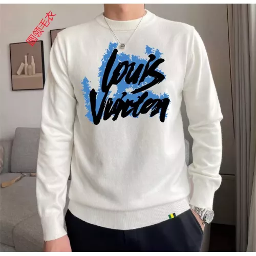 Cheap Louis Vuitton LV Sweaters Long Sleeved For Men #1272169 Replica Wholesale [$48.00 USD] [ITEM#1272169] on Replica 