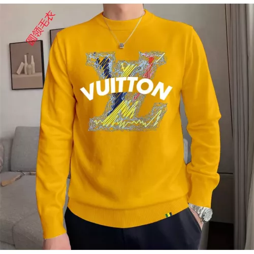 Cheap Louis Vuitton LV Sweaters Long Sleeved For Men #1272208 Replica Wholesale [$48.00 USD] [ITEM#1272208] on Replica 