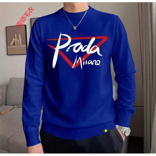 Cheap Prada Sweater Long Sleeved For Men #1272239 Replica Wholesale [$48.00 USD] [ITEM#1272239] on Replica Prada Sweater