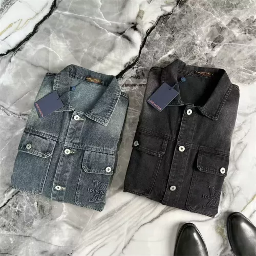 Cheap Louis Vuitton LV Jackets Long Sleeved For Men #1272265 Replica Wholesale [$72.00 USD] [ITEM#1272265] on Replica 