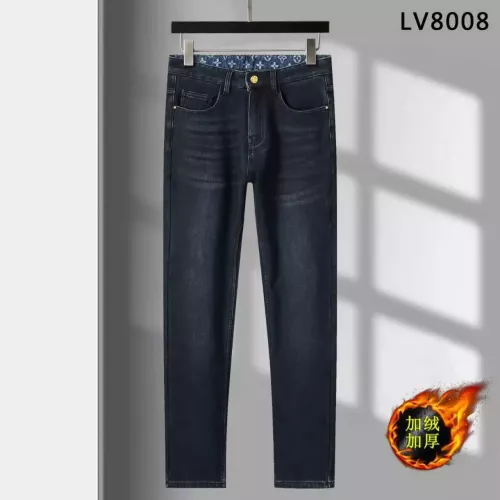 Cheap Louis Vuitton LV Jeans For Men #1272292 Replica Wholesale [$45.00 USD] [ITEM#1272292] on Replica 