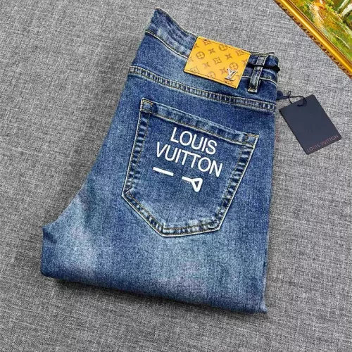 Cheap Louis Vuitton LV Jeans For Men #1272297 Replica Wholesale [$48.00 USD] [ITEM#1272297] on Replica 