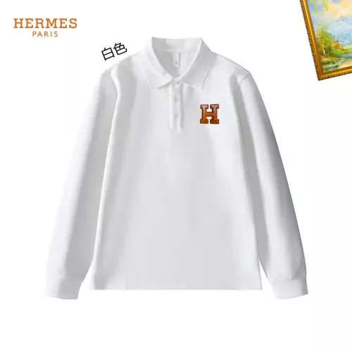 Cheap Hermes T-Shirts Long Sleeved For Men #1272358 Replica Wholesale [$40.00 USD] [ITEM#1272358] on Replica Hermes T-Shirts