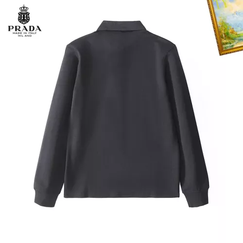 Cheap Prada T-Shirts Long Sleeved For Men #1272365 Replica Wholesale [$40.00 USD] [ITEM#1272365] on Replica Prada T-Shirts