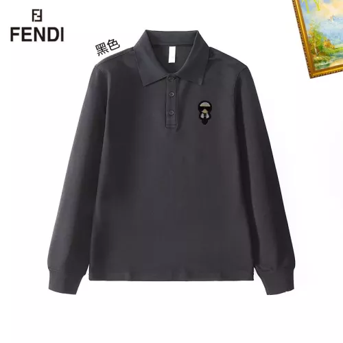 Fendi T-Shirts Long Sleeved For Men #1272394