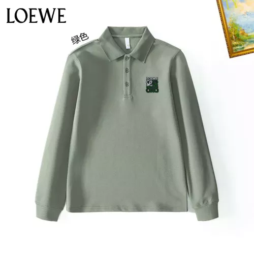 Cheap LOEWE T-Shirts Long Sleeved For Men #1272404 Replica Wholesale [$40.00 USD] [ITEM#1272404] on Replica LOEWE T-Shirts