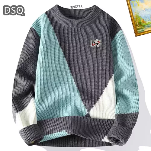 Cheap Dsquared Sweaters Long Sleeved For Men #1272408 Replica Wholesale [$48.00 USD] [ITEM#1272408] on Replica Dsquared Sweaters