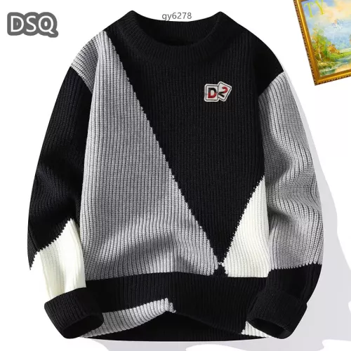 Cheap Dsquared Sweaters Long Sleeved For Men #1272409 Replica Wholesale [$48.00 USD] [ITEM#1272409] on Replica Dsquared Sweaters