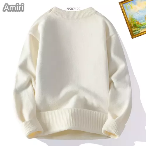 Cheap Amiri Sweaters Long Sleeved For Men #1272434 Replica Wholesale [$48.00 USD] [ITEM#1272434] on Replica Amiri Sweaters