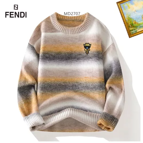 Cheap Fendi Sweaters Long Sleeved For Men #1272449 Replica Wholesale [$48.00 USD] [ITEM#1272449] on Replica Fendi Sweaters