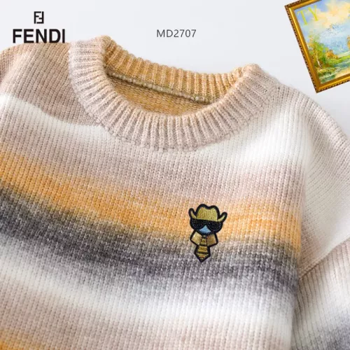 Cheap Fendi Sweaters Long Sleeved For Men #1272449 Replica Wholesale [$48.00 USD] [ITEM#1272449] on Replica Fendi Sweaters