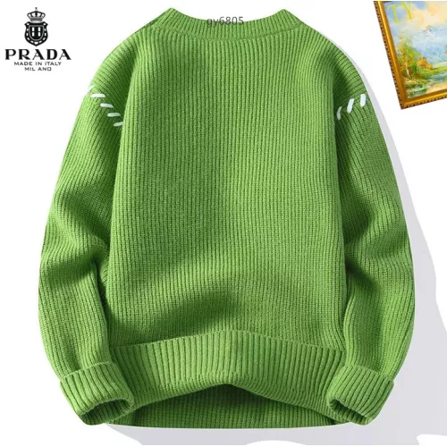 Cheap Prada Sweater Long Sleeved For Men #1272454 Replica Wholesale [$48.00 USD] [ITEM#1272454] on Replica Prada Sweater