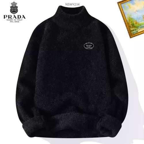 Cheap Prada Sweater Long Sleeved For Men #1272496 Replica Wholesale [$48.00 USD] [ITEM#1272496] on Replica Prada Sweater