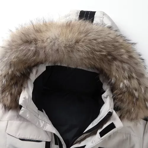 Cheap Canada Goose Down Feather Coat Long Sleeved For Men #1272511 Replica Wholesale [$82.00 USD] [ITEM#1272511] on Replica Canada Goose Down Feather Coat