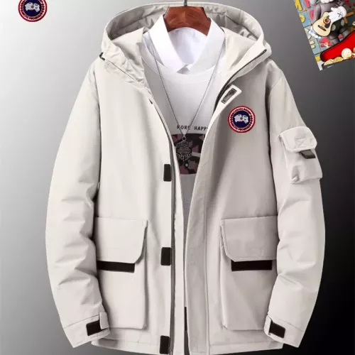 Cheap Canada Goose Down Feather Coat Long Sleeved For Men #1272519 Replica Wholesale [$82.00 USD] [ITEM#1272519] on Replica Canada Goose Down Feather Coat