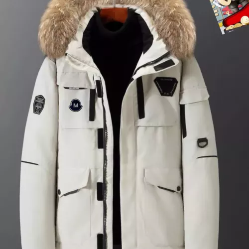 Cheap Moncler Down Feather Coat Long Sleeved For Men #1272523 Replica Wholesale [$82.00 USD] [ITEM#1272523] on Replica Moncler Down Feather Coat